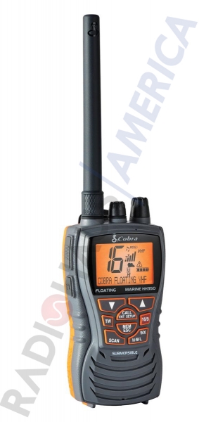MR-HH350FLT - Rdio VHF de 6 Watt Flutuante, Cinza