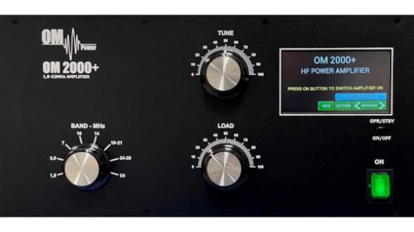 OM Power OM-2000+ HF Plus 6 Meter Manual Tune 1,500W+ Linear Amplifiers OM-2000