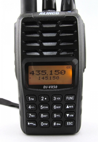 DJ-VX50T Transceptor porttil Dual Band (VHF/UHF) Alinco