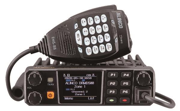 DR-MD500T Transceptor Avanado Dual Band VHF/UHF Digital DMR Alinco