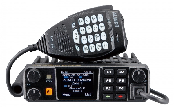 DR-MD520T Transceptor Tri-Banda Mvel VHF/UHF/DMR  Alinco