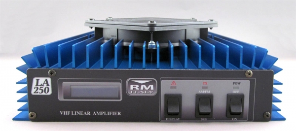 LA-250V Amplificador de RF para VHF (140-150MHz) 200W Sada com Ventilao RM Italy