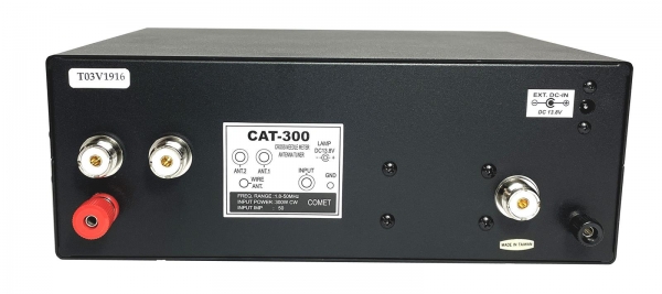 CAT-300 Acoplador de Antenas manual 1,8-50MHz Comet