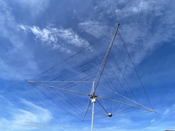 RH-DX620S DXpander  Antena tipo Cobweb para 6,10,12,15,17,20m Porttil (com fio simples)