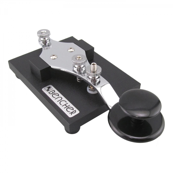 RJ-1 Bencher - Manipulador tipo Pica Pau para CW base preta