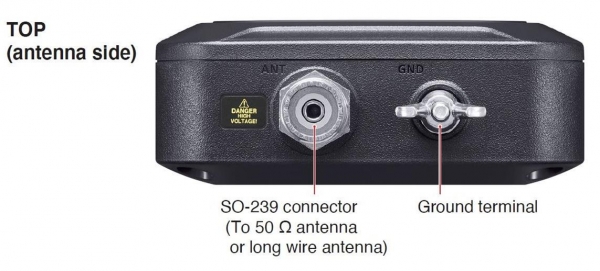 AH-705 Acoplador de Antena Icom para R�dio IC-705