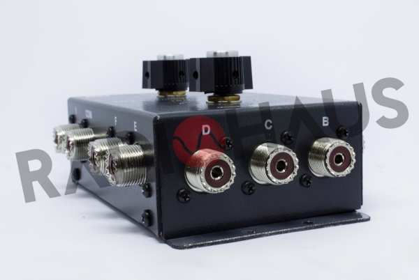 MFJ-1700C Chave Coaxial 6 posies, HF, 2kW