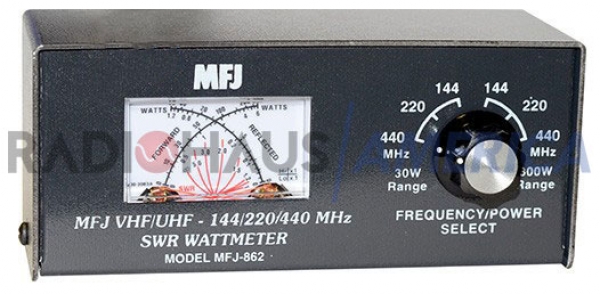MFJ-862 Wattmetro/Medidor ROE 144-220/440MHz