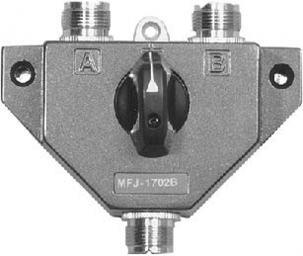 MFJ-1704N Chave coaxial para 4 antenas-MFJ conector N