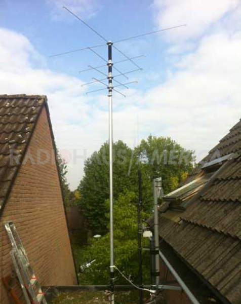 MFJ-1796 Antena vertical, 6 bandas (2,6,10,15,20,40 metros)