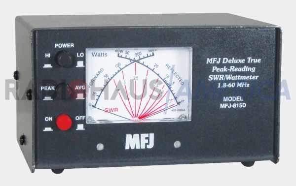 MFJ-815D Wattmetro, HF / 6M de agulha cruzada SWR / Wattmetro, 2 kW