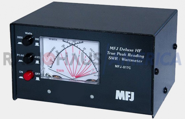 MFJ-817C SWR / medidor de wattmetro, 144/220/440 MHz, medidor de cruzamento