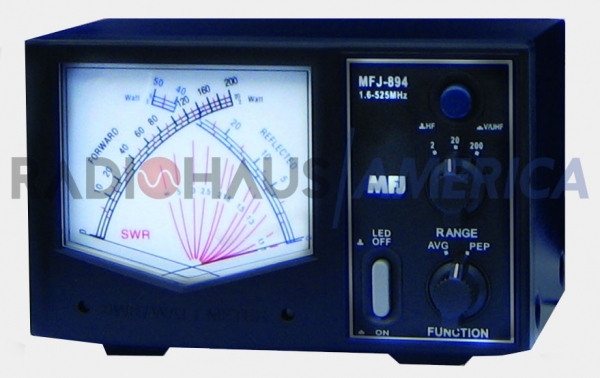 MFJ-894 Gigante SWR / Wattmetro, 1.6-525MHz