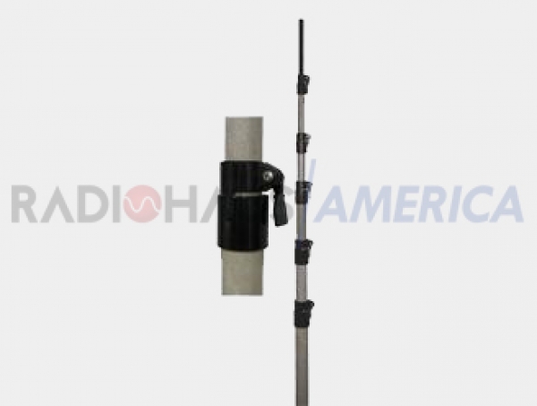 MFJ-1906HD Plo de fibra de vidro, 38FT, 7 6FT sec, 1 ~ -2-1 / 2 ~, com braadeira rpida