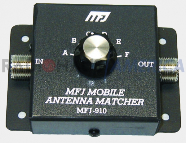 MFJ-910 antena mvel matcher, capacitiva, 200W, 10-80M