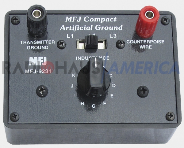 MFJ-9231 QRP Artificial ground