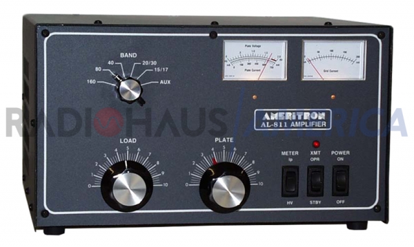 AL-811HDX HF amplifier, 800W, (4) 572B tubes, export, 220Vca