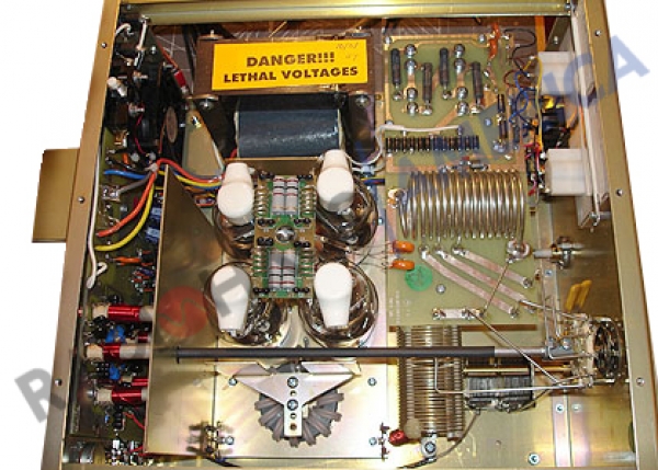 AL-811HDX HF amplifier, 800W, (4) 572B tubes, export, 220Vca