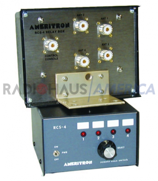 RCS-4L  Interruptor de  Antena, 1-54MHZ, 4-Posies, Luz protegida