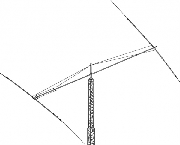 DIS-72 HF beam, discover 40M, 2 elements, 2 boxes