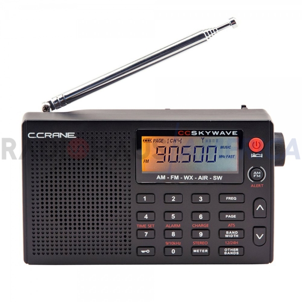 CC Skywave Radio receptor com AM, FM, Ondas Curtas #SKWV