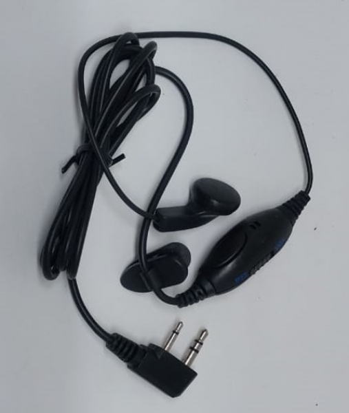 PSA-168SL Microfone de ouvido com PTT/VOX para Yaesu, Icom, Standard, Alinco e Maxon