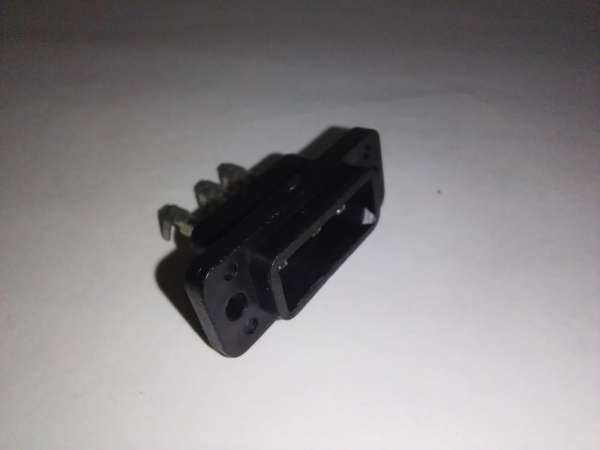 AP-3P Conector Alimentao Rdio PX - 3 Pinos DC Power 