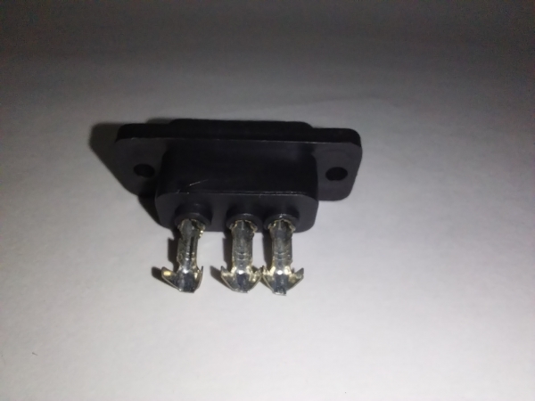 AP-3P Conector Alimentao Rdio PX - 3 Pinos DC Power 