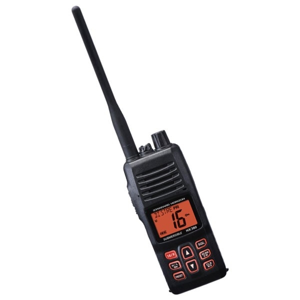 HX-380 Submersible 5 Watt Handheld Commercial VHF with LMR Channels